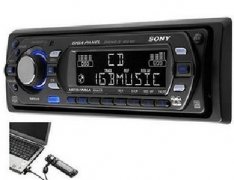 日本SONY MEX1GP車(chē)載CD播放器