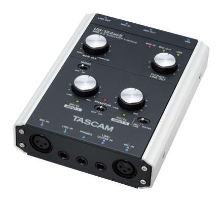 Tascam US-122mkII/US-144mkII音頻接口